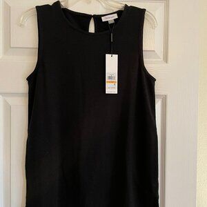Calvin Klein Black Sleeveless Top Size Small